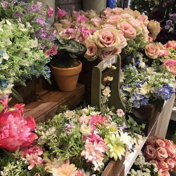 Silk floristry - Birkacre Garden Centre